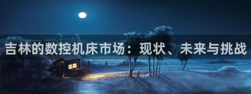 天辰娱乐平台登录账号:吉林的数控机床市场:现状、未来与挑战